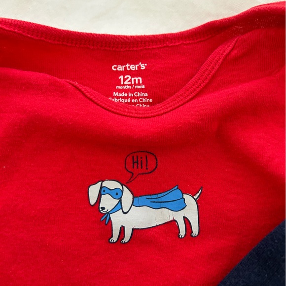 4-pack Carter’s 12M onesies - Picture 3 of 3